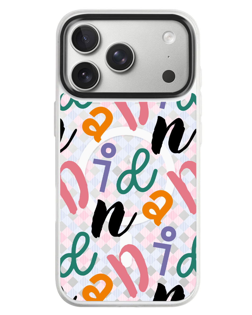 iPhone Rearguard MagSwap - Playful Monogram 3.0