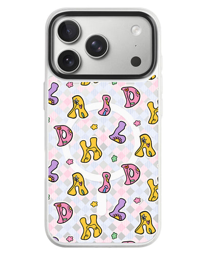 iPhone Rearguard MagSwap - Playful Monogram 7.0