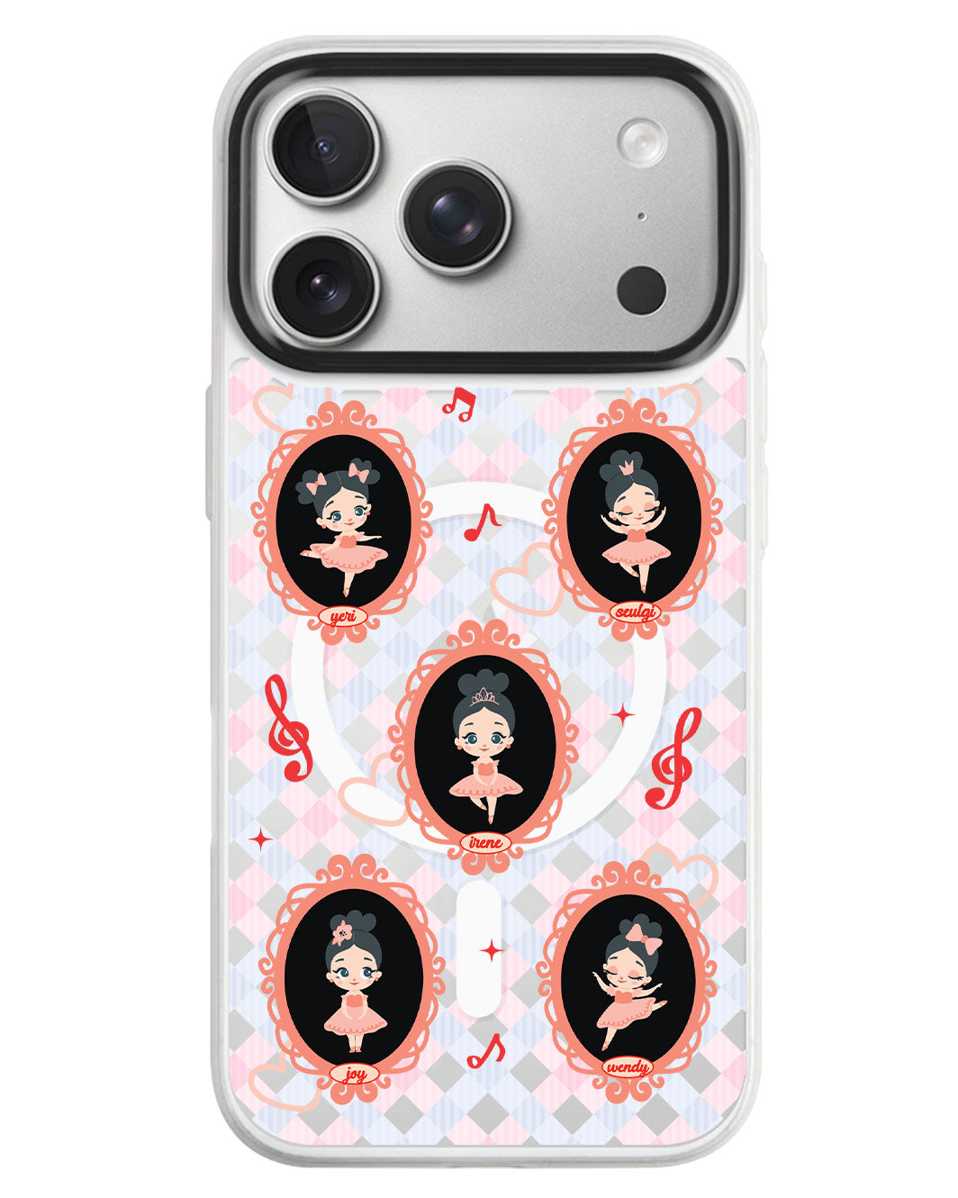 iPhone Rearguard MagSwap - Red Velvet Feel My Rhythm