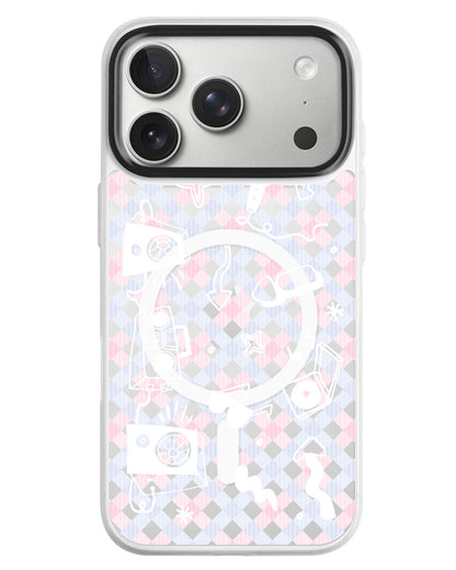 iPhone Rearguard MagSwap - Rock N Roll White