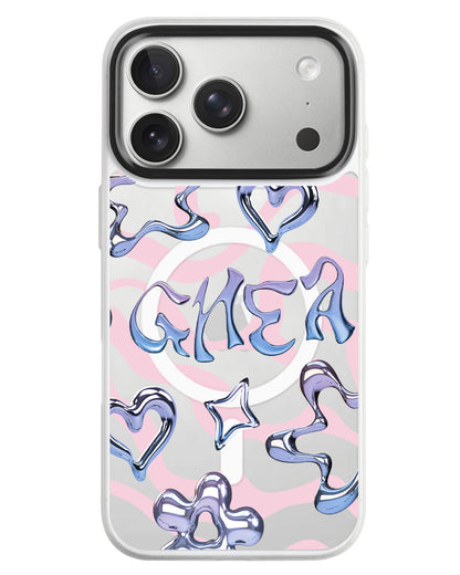 iPhone Rearguard MagSwap - Chrome Monogram 1.0