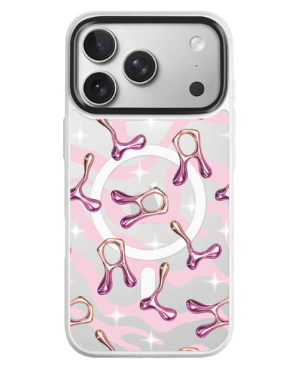 iPhone Rearguard MagSwap - Chrome Monogram 3.0