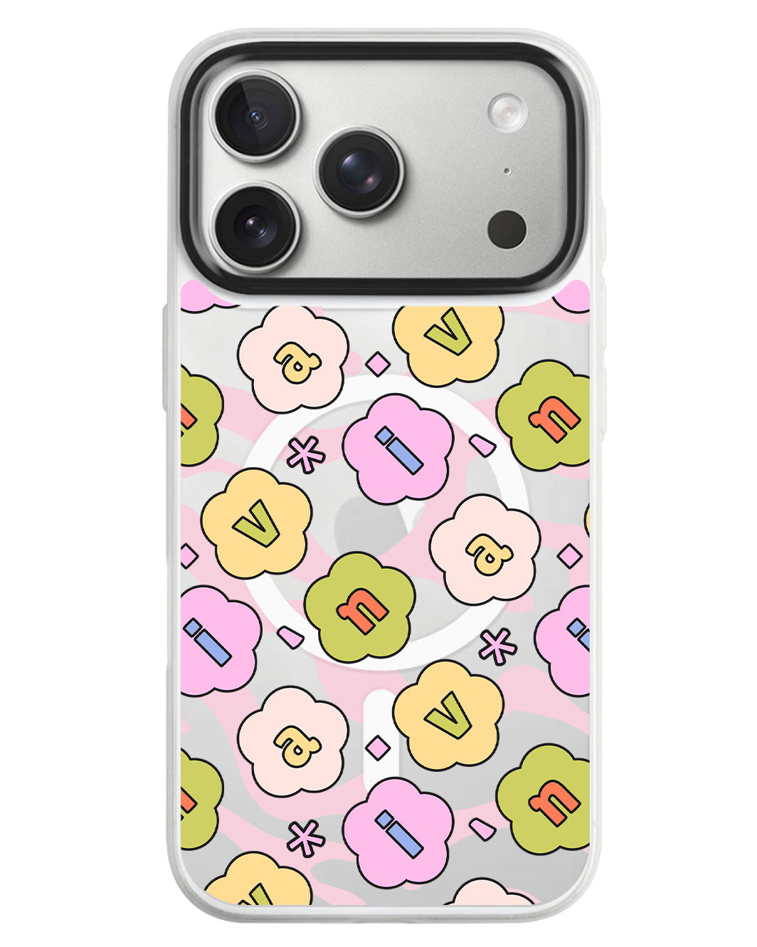 iPhone Rearguard MagSwap - Flower Petals Monogram 1.0