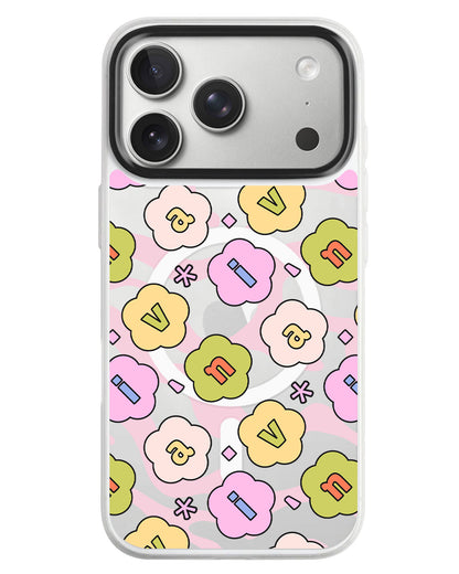 iPhone Rearguard MagSwap - Flower Petals Monogram 1.0