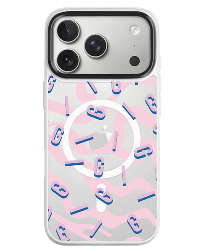 iPhone Rearguard MagSwap - Monogram 1.0 Cotton Candy