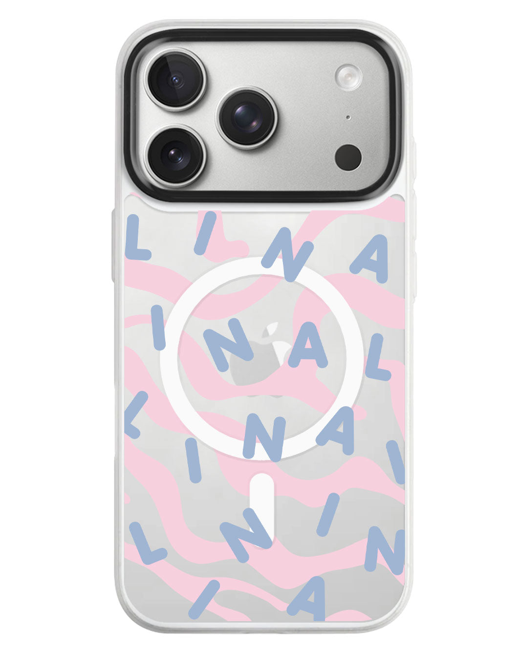 iPhone Rearguard MagSwap - Monogram 2.0 Blue