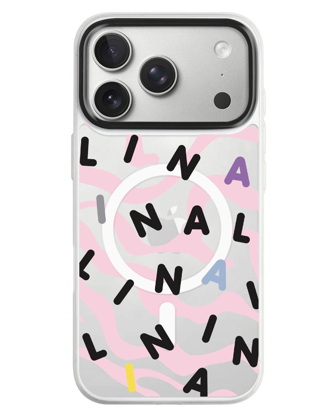 iPhone Rearguard MagSwap - Monogram 2.0 Hitam