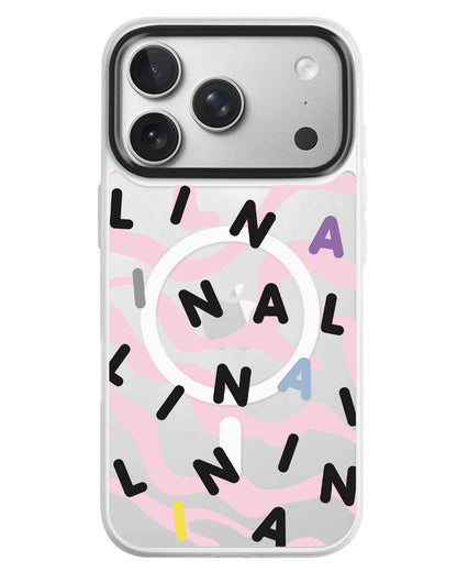 iPhone Rearguard MagSwap - Monogram 2.0 Hitam
