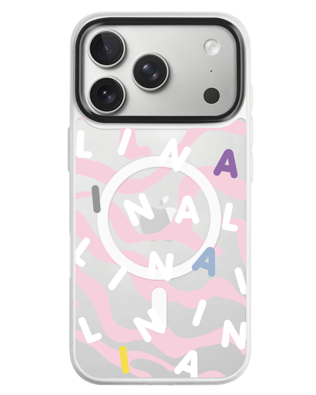 iPhone Rearguard MagSwap - Monogram 2.0 Putih