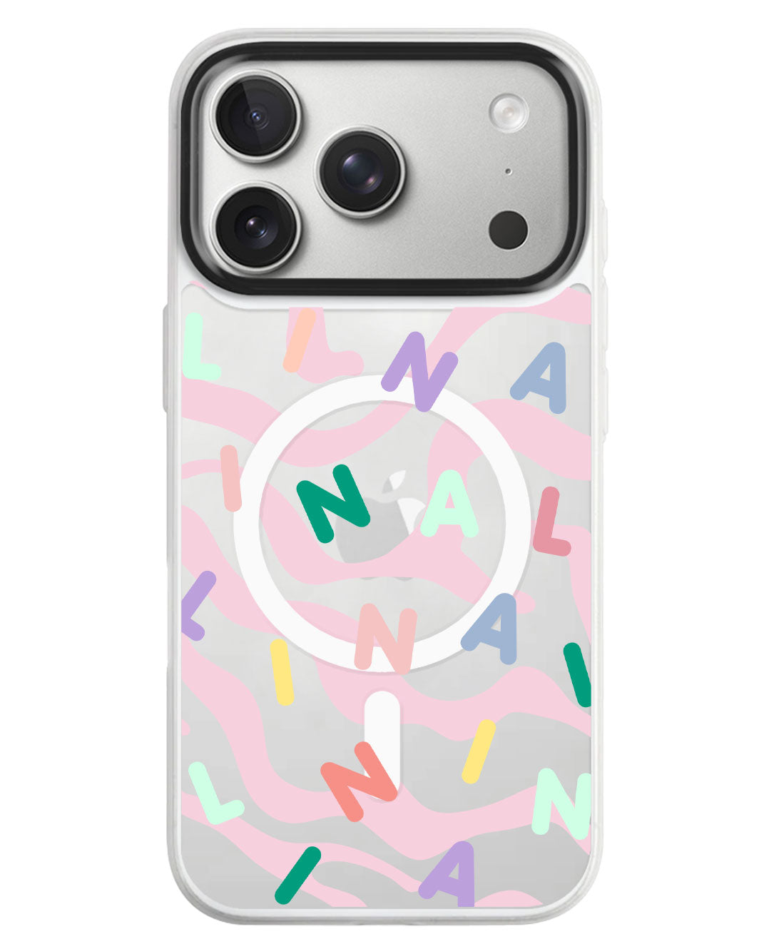 iPhone Rearguard MagSwap - Monogram 2.0 Rainbow
