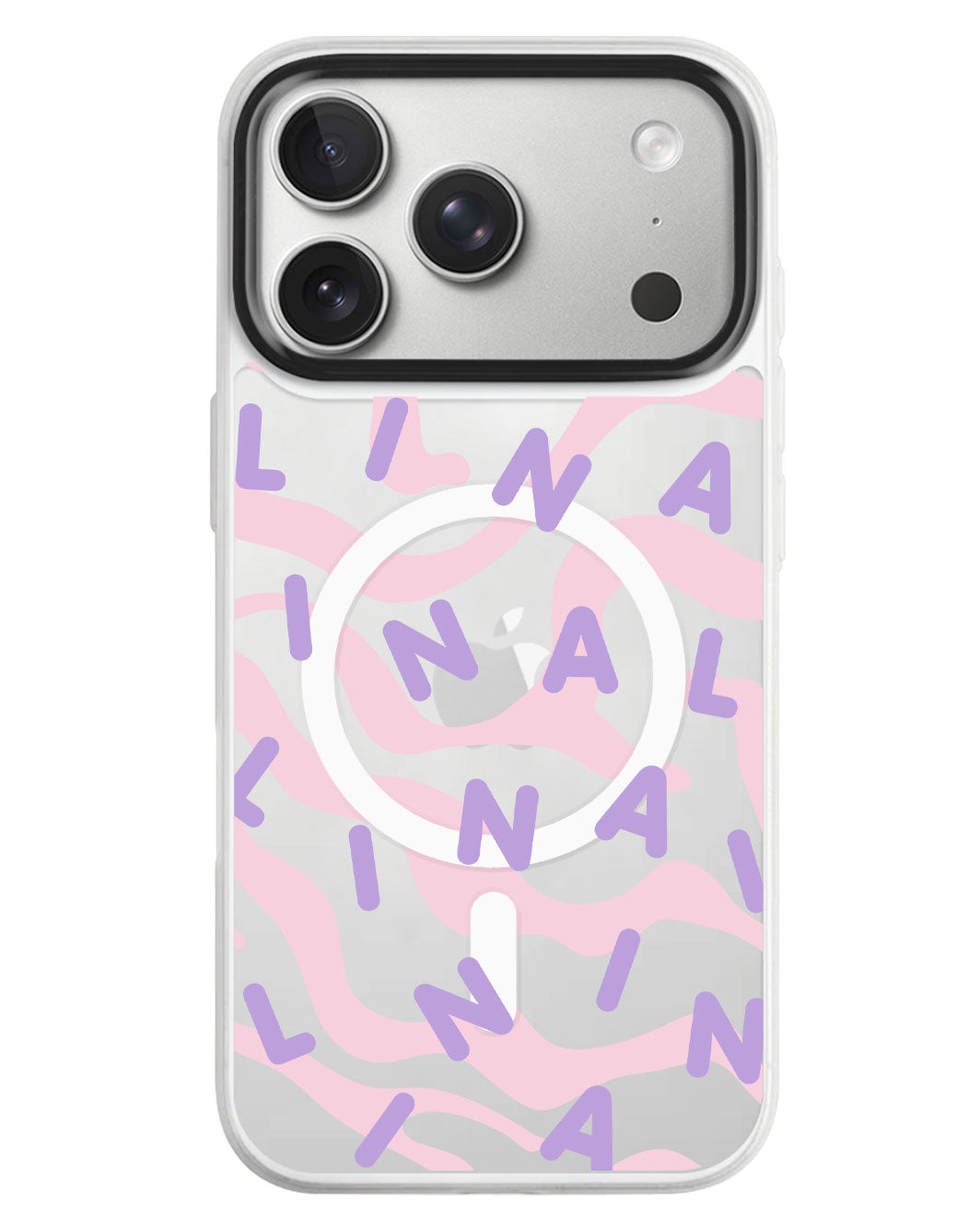 iPhone Rearguard MagSwap - Monogram 2.0 Ungu