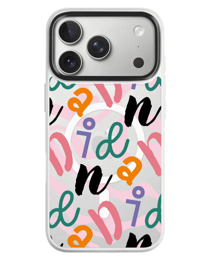 iPhone Rearguard MagSwap - Playful Monogram 3.0