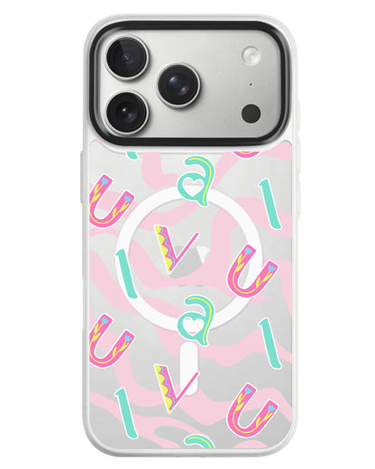 iPhone Rearguard MagSwap - Playful Monogram 6.0