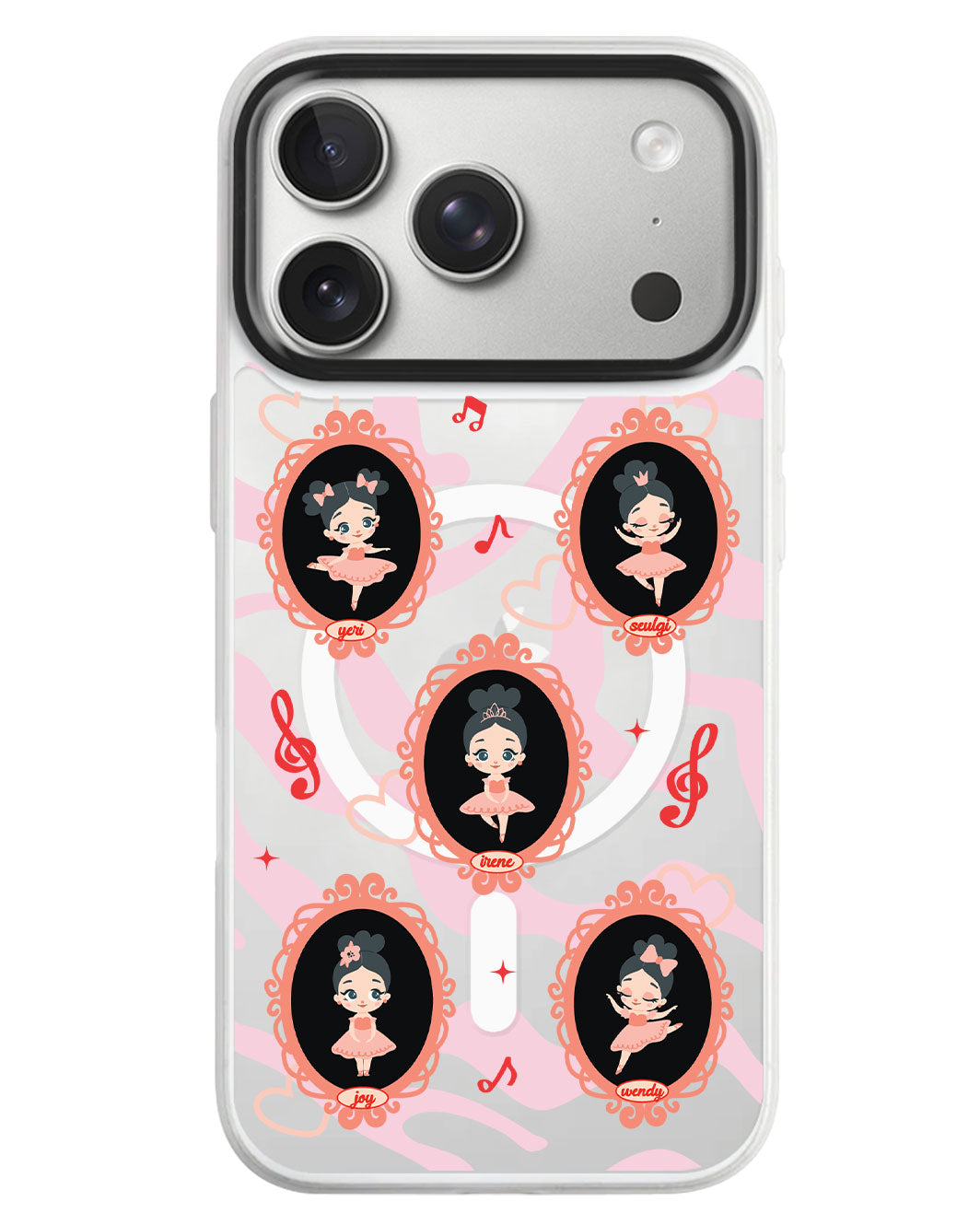 iPhone Rearguard MagSwap - Red Velvet Feel My Rhythm