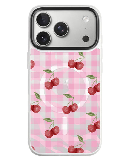 iPhone Rearguard MagSwap - Cherry Tartan