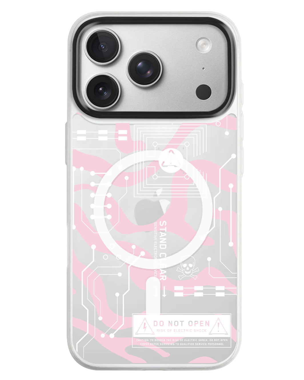 iPhone Rearguard MagSwap - Circuit White
