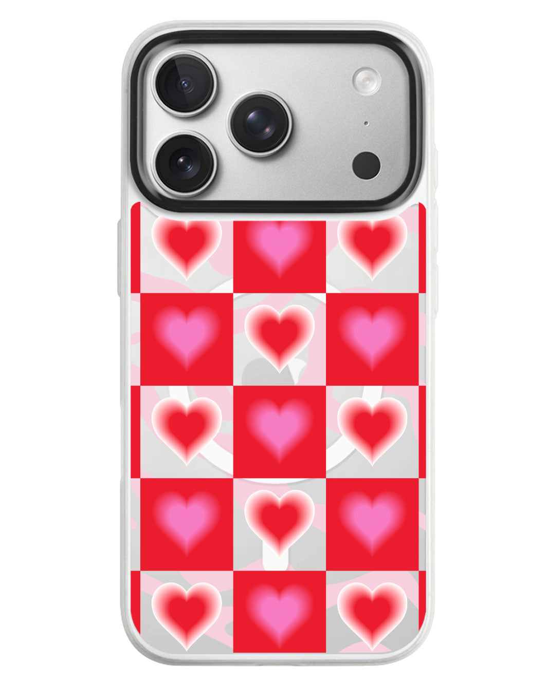 iPhone Rearguard MagSwap - Love Checkered