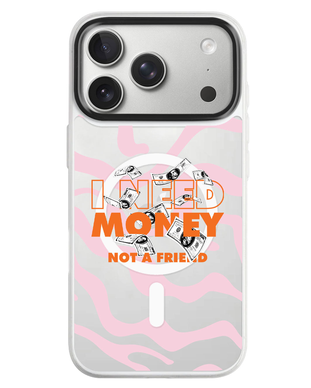 iPhone Rearguard MagSwap - Money Better Than Friend