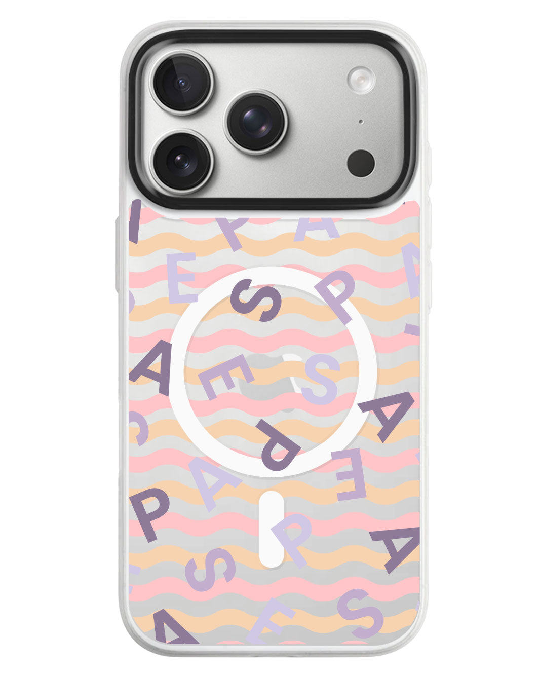 iPhone Rearguard MagSwap - Aespa Monogram