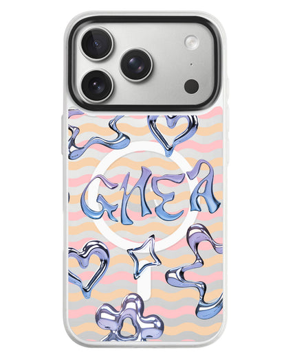iPhone Rearguard MagSwap - Chrome Monogram 1.0