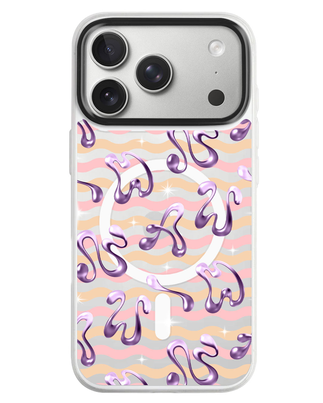 iPhone Rearguard MagSwap - Chrome Monogram 4.0