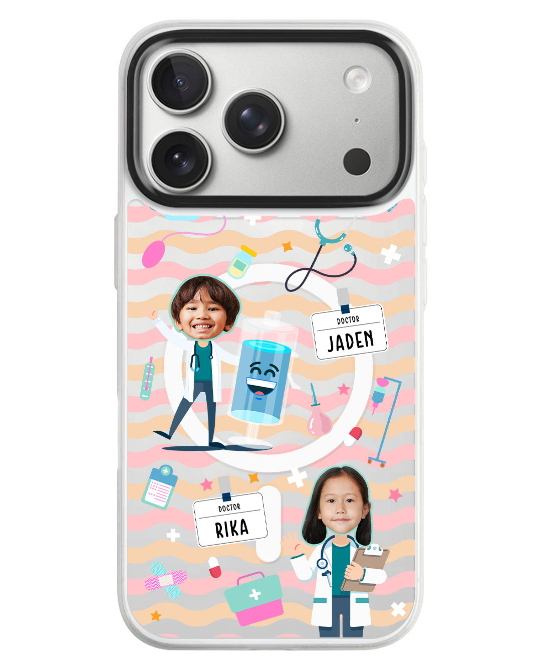 iPhone Rearguard MagSwap - Face Grid Dream Doctor
