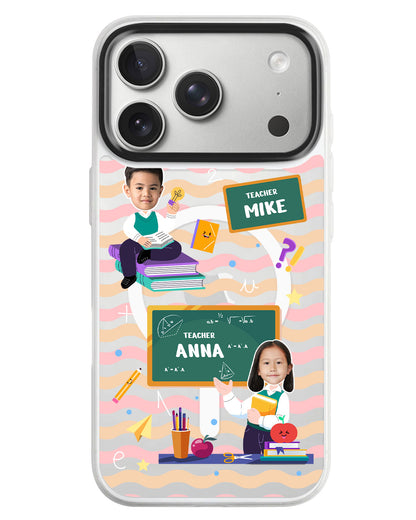 iPhone Rearguard MagSwap - Face Grid Dream Teacher