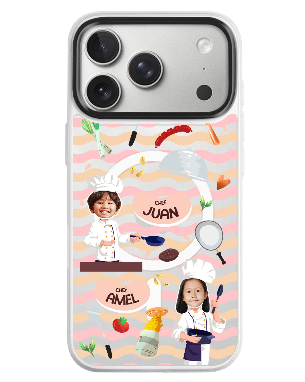 iPhone Rearguard MagSwap - Face Grid Dream Chef