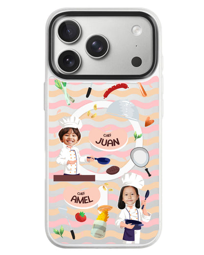 iPhone Rearguard MagSwap - Face Grid Dream Chef