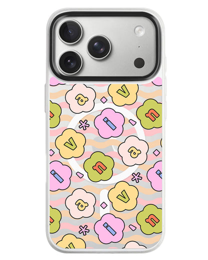 iPhone Rearguard MagSwap - Flower Petals Monogram 1.0