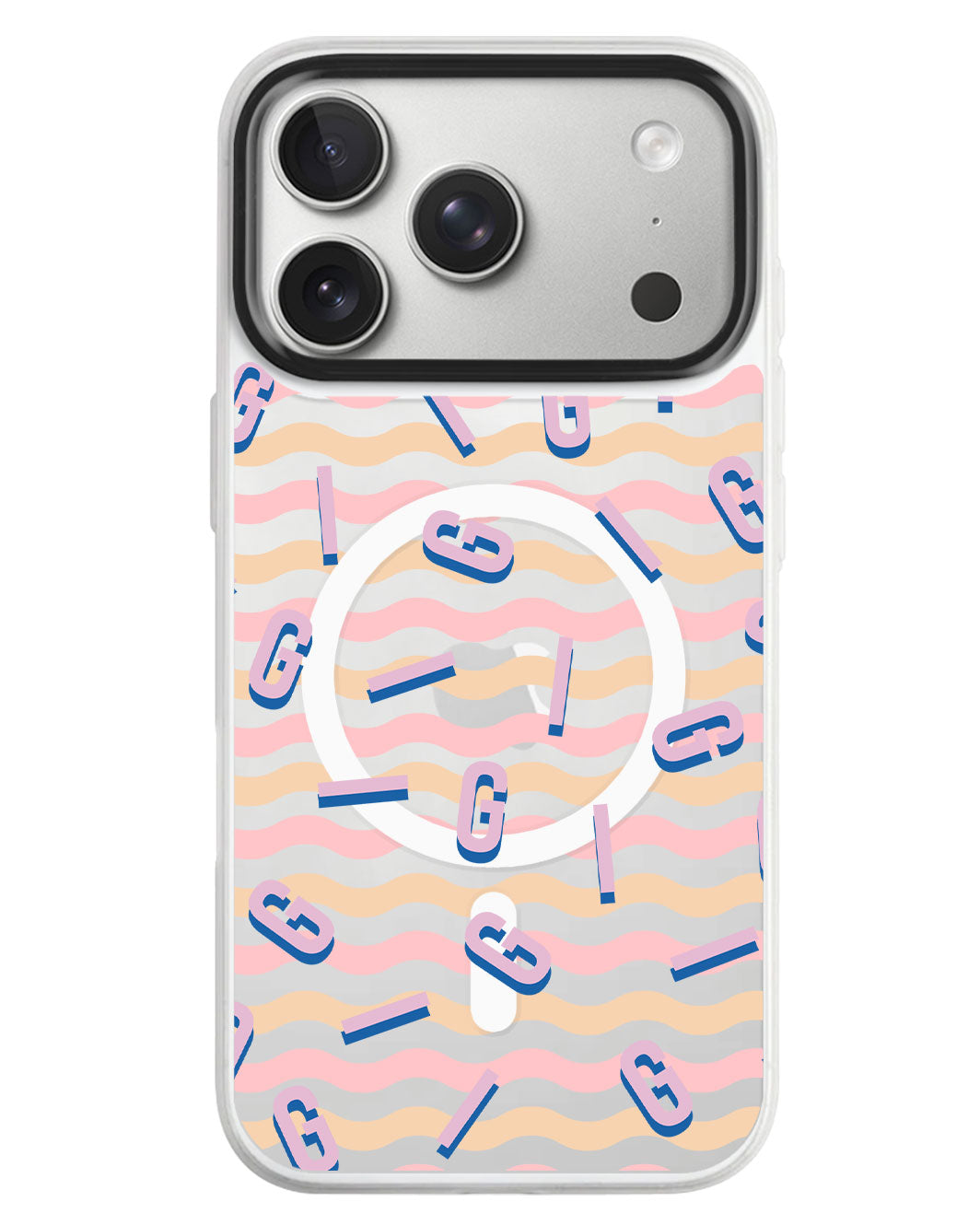iPhone Rearguard MagSwap - Monogram 1.0 Cotton Candy
