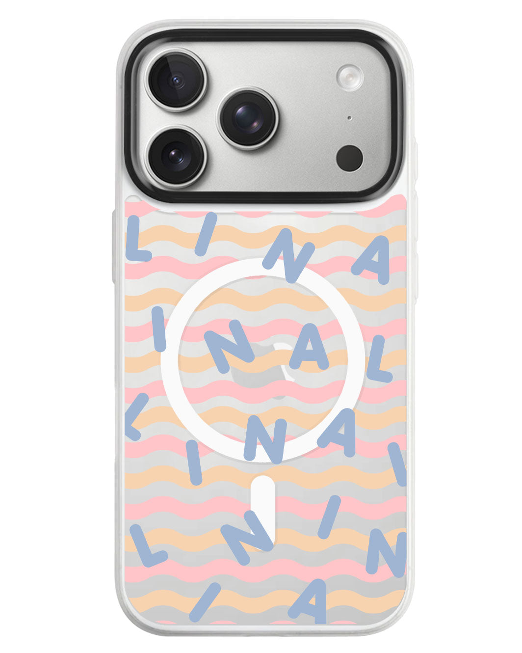 iPhone Rearguard MagSwap - Monogram 2.0 Blue