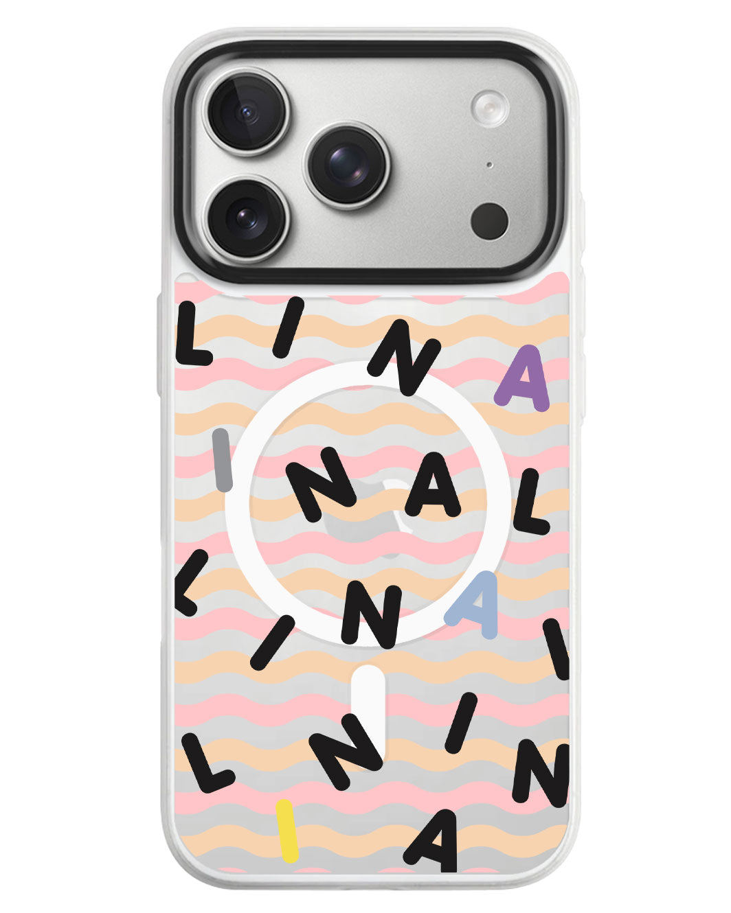 iPhone Rearguard MagSwap - Monogram 2.0 Hitam