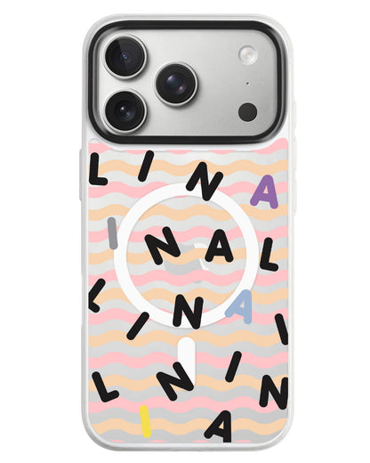 iPhone Rearguard MagSwap - Monogram 2.0 Hitam