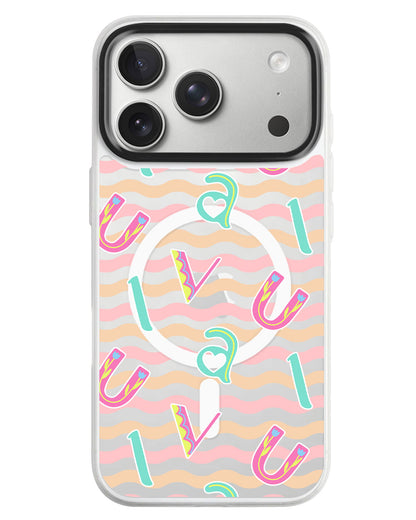 iPhone Rearguard MagSwap - Playful Monogram 6.0
