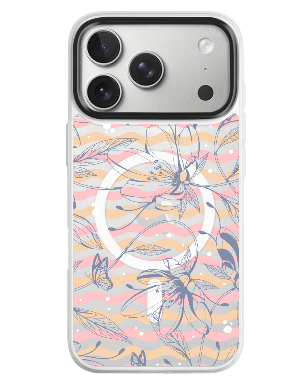 iPhone Rearguard MagSwap - Sketchy Flower & Butterfly 2.0