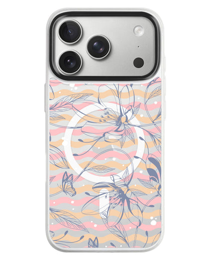 iPhone Rearguard MagSwap - Sketchy Flower & Butterfly 2.0