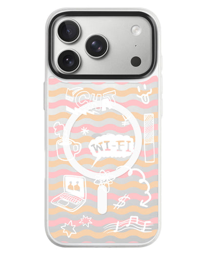 iPhone Rearguard MagSwap - Social White