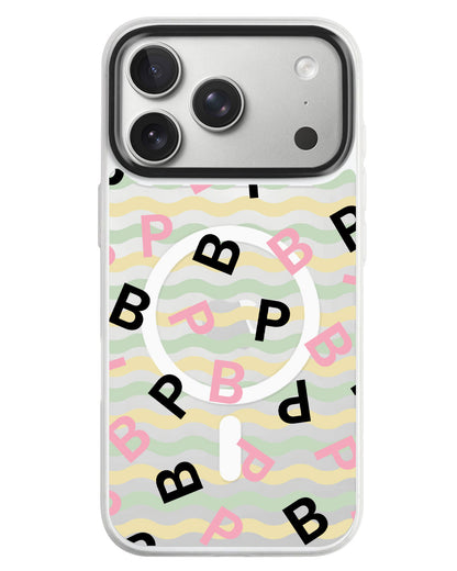 iPhone Rearguard MagSwap - Blackpink Monogram