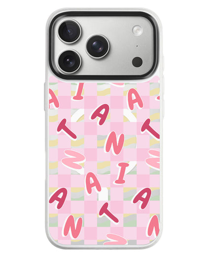 iPhone Rearguard MagSwap - Checkered Monogram 1.0