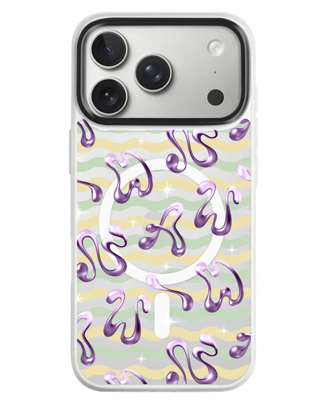 iPhone Rearguard MagSwap - Chrome Monogram 4.0