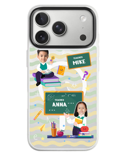iPhone Rearguard MagSwap - Face Grid Dream Teacher