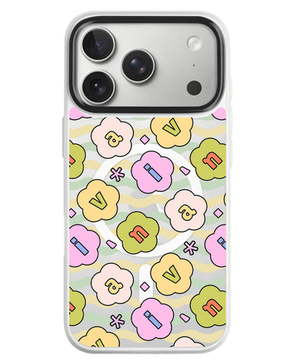 iPhone Rearguard MagSwap - Flower Petals Monogram 1.0