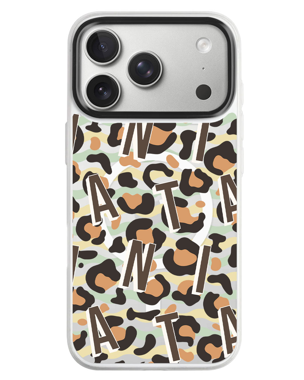 iPhone Rearguard MagSwap - Leopard Monogram 2.0