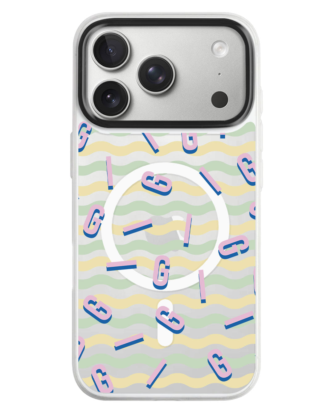 iPhone Rearguard MagSwap - Monogram 1.0 Cotton Candy