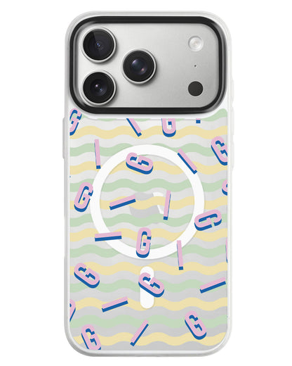 iPhone Rearguard MagSwap - Monogram 1.0 Cotton Candy