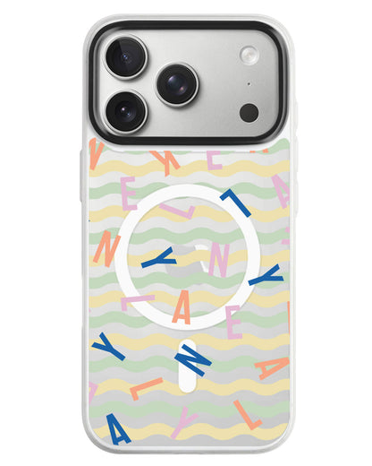 iPhone Rearguard MagSwap - Monogram 1.0 Rainbow