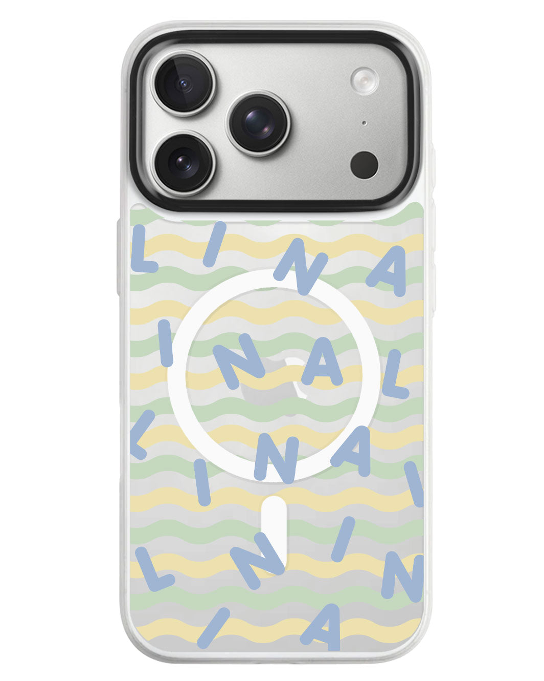 iPhone Rearguard MagSwap - Monogram 2.0 Blue