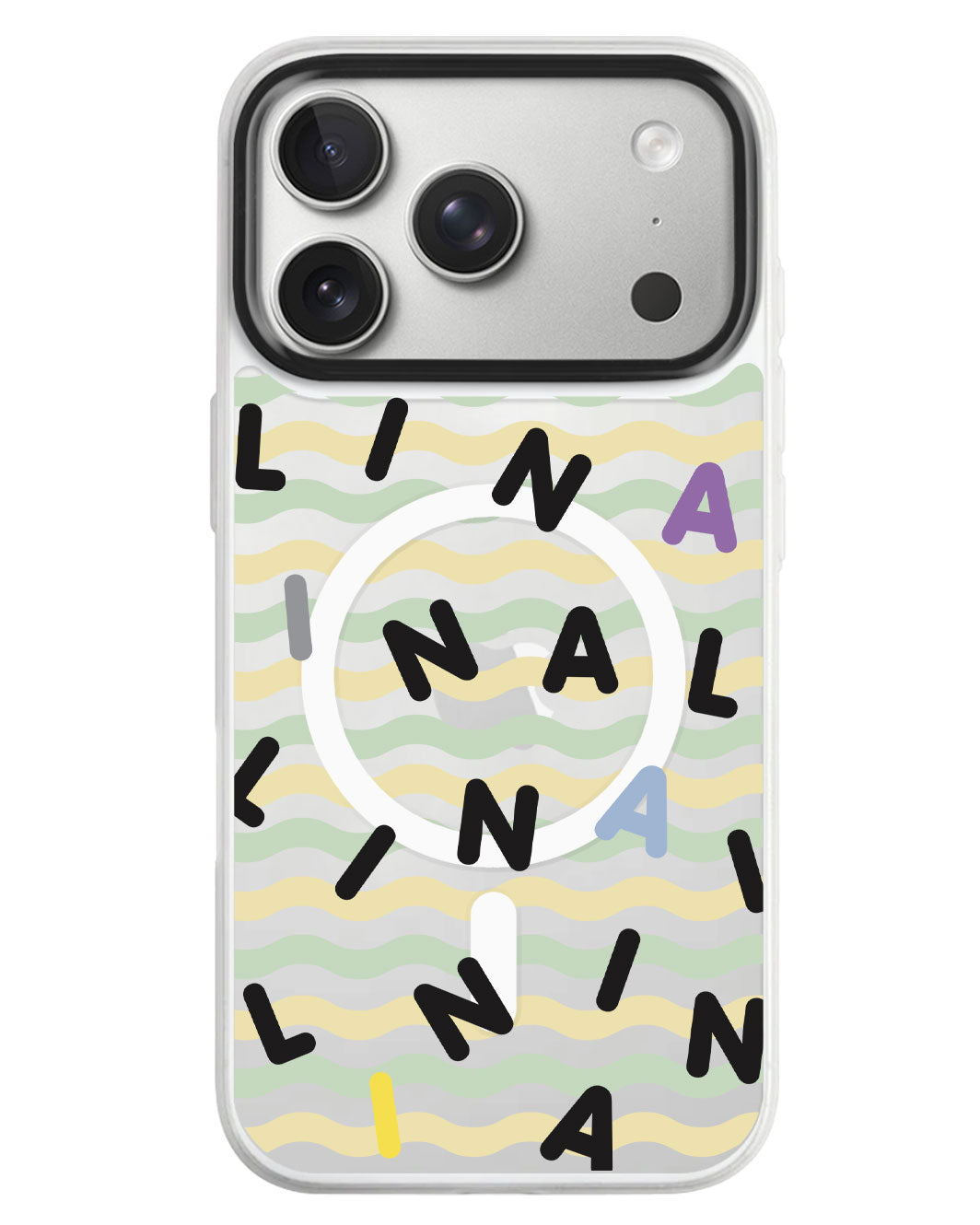 iPhone Rearguard MagSwap - Monogram 2.0 Hitam