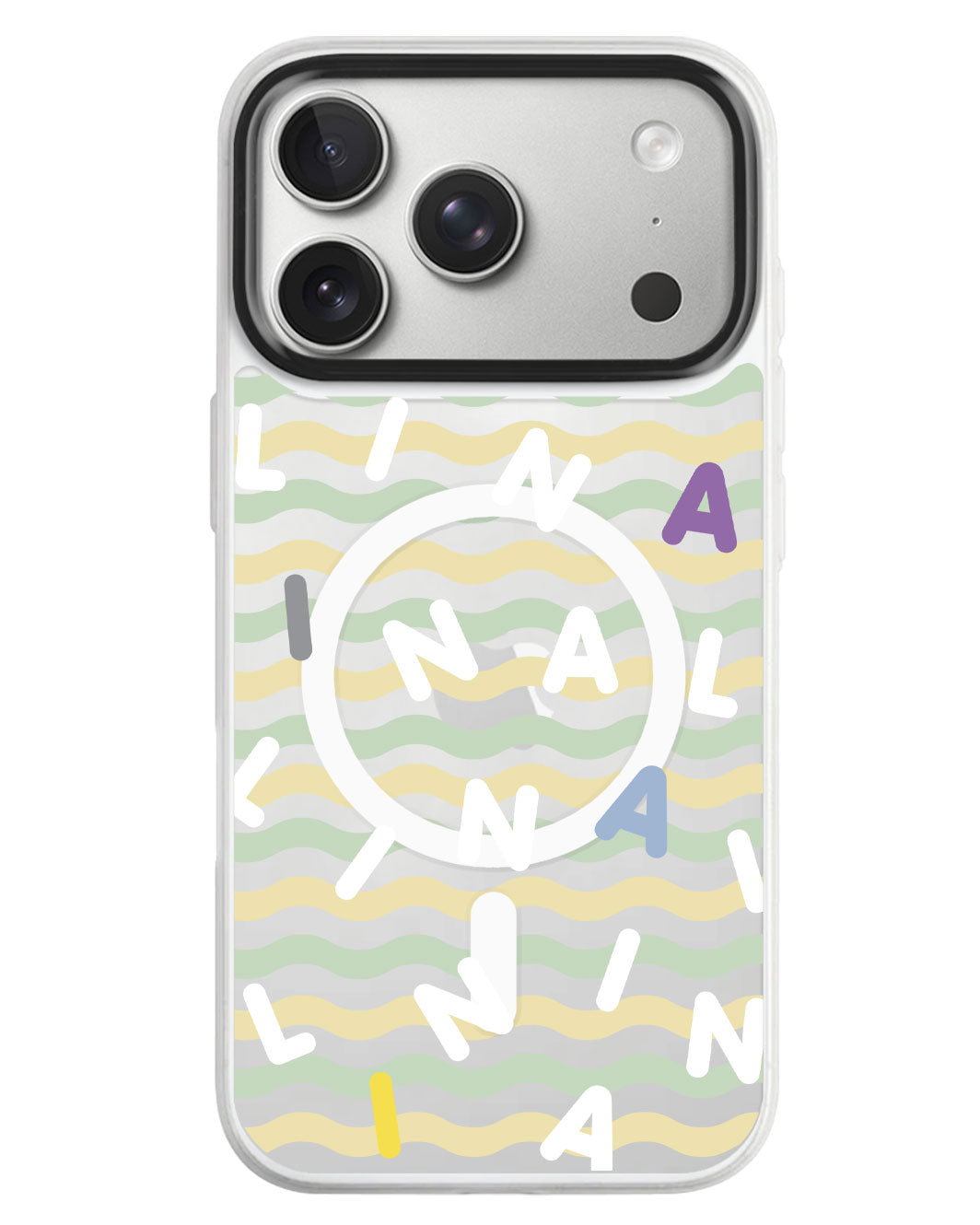 iPhone Rearguard MagSwap - Monogram 2.0 Putih